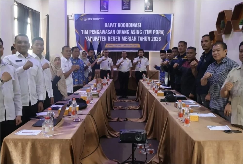 Rapat TIMPORA Kabupaten Bener Meriah Tahun 2026